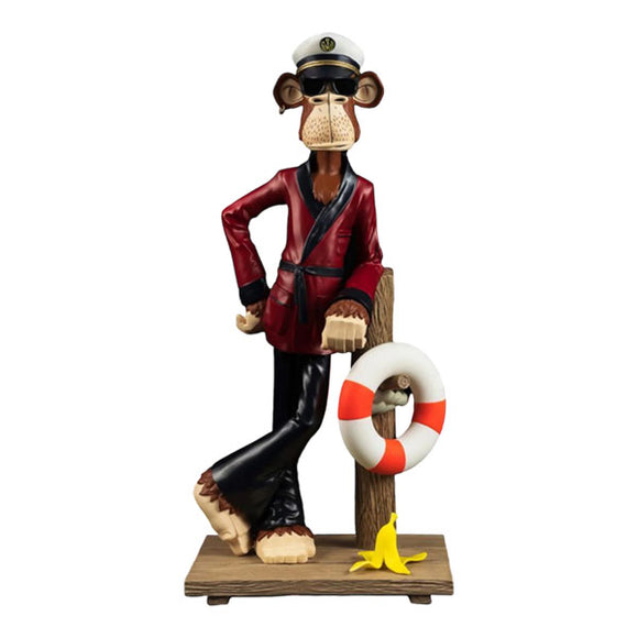 Bored Ape Yacht Club - Bored Captain Ape 1:8 Scale Statue