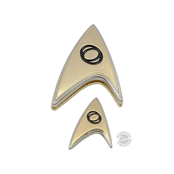 Star Trek: Discovery - Enterprise Science Badge & Pin Set