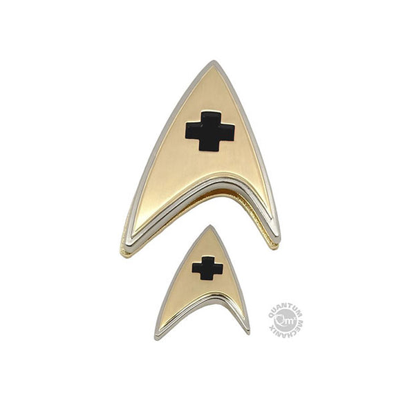 Star Trek: Discovery - Enterprise Medical Badge & Pin Set