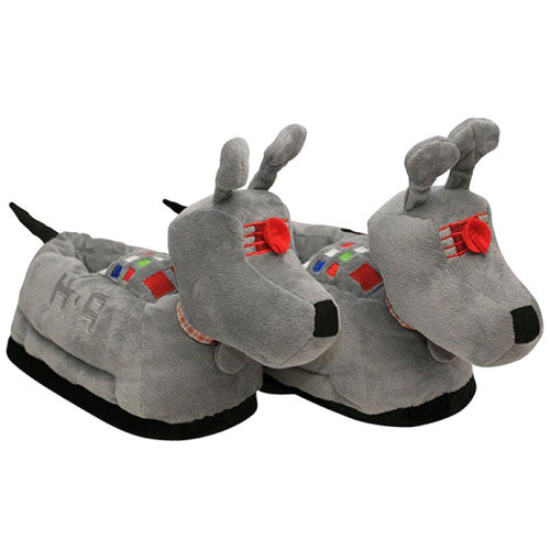 Doctor Who - K-9 Plush Slippers (Ladies Size Small/Medium)
