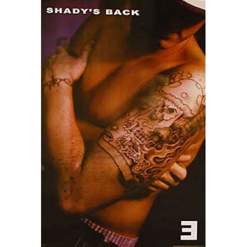 Eminem Tattoo - Shady's Back Poster