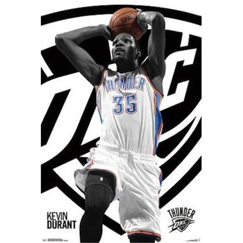 NBA: Oklahoma City Thunder - Kevin Durant 2014 Poster