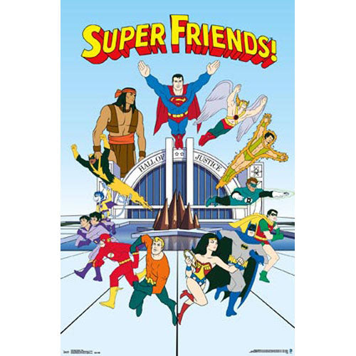 DC Comics - Super Friends Team Poster