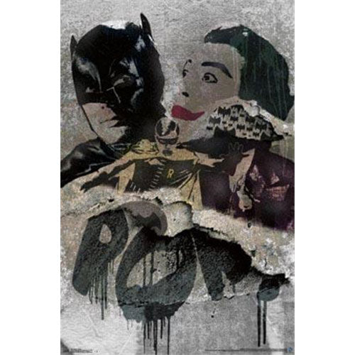 Batman Classic TV - Grunge Poster