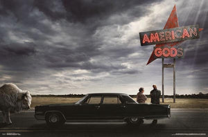 American Gods - Car Poster