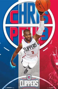 NBA: LA Clippers - Chris Paul 2016 Poster