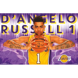 NBA: LA Lakers - D'Angelo Russell 2016 Poster