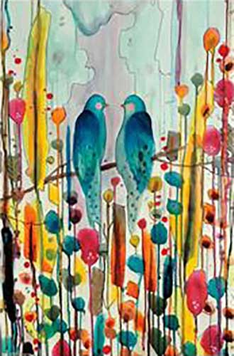 Sylvie Demers - Birds Poster