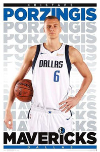 NBA: Dallas Mavericks - Kristaps Porzingis Poster