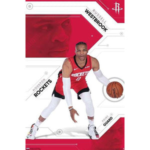 NBA: Houston Rockets - Russell Westbrook Poster