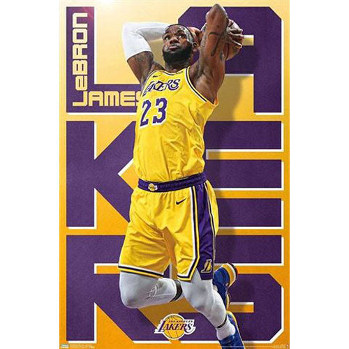 NBA: LA Lakers - Lebron James Poster