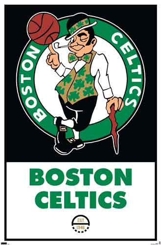 NBA: Boston Celtics - Logo 21 Poster