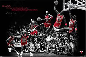 Michael Jordan - Fly Poster