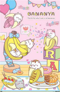 Bananya - Party Poster