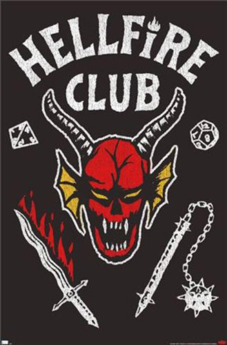 Stranger Things - Hellfire Club Poster