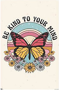 Be Kind To Your Mind Poster