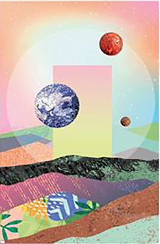 Abstract Space - Collage Poster