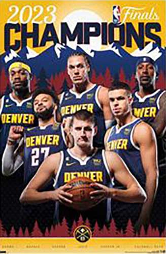 NBA: Denver Nuggets - 2023 NBA Finals Champions Poster