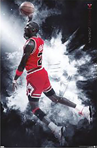 Michael Jordan - Burst Poster
