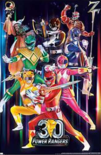Power Rangers 30th Anniversary - Group Poster