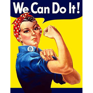 Rosie The Riveter - Up Yours Poster