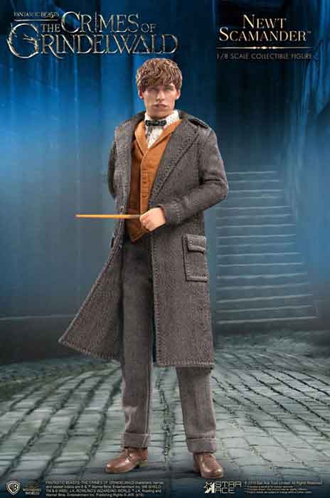 Fantastic Beasts 2: The Crimes of Grindelwald - Newt Scamander 1:8 Scale Action Figure