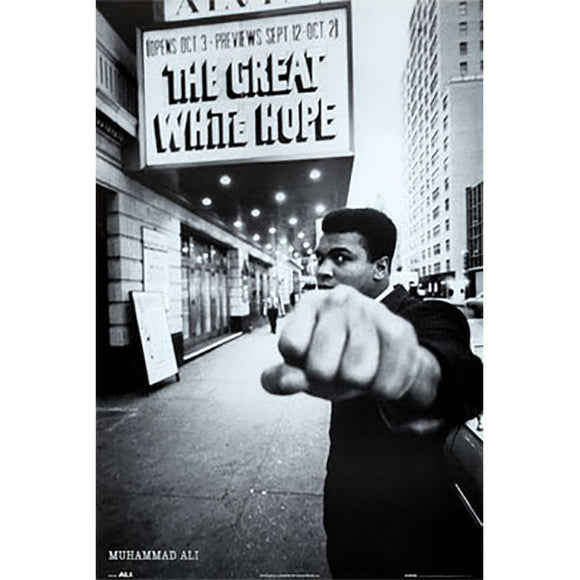 Muhammad Ali - The Great White Hope Poster