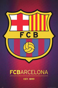 Barcelona FC - Crest Poster