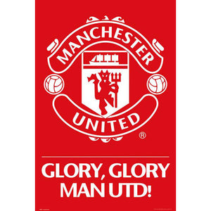 Soccer: Manchester United FC - Crest Poster