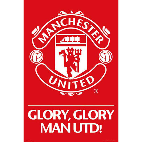 Soccer: Manchester United FC - Crest Poster