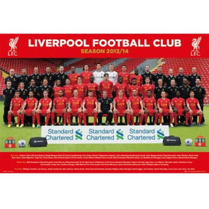 EPL: Liverpool FC - Season 2013/14 Team Poster