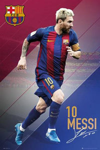 Barcelona - Messi 16/17 Poster