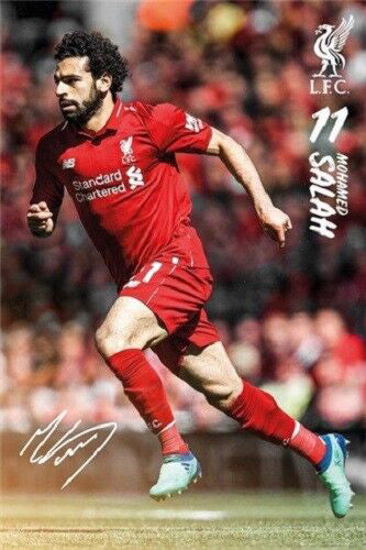 EPL: Liverpool FC - Mohamed Salah 2018/2019 Poster