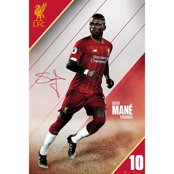 EPL: Liverpool - Sadio Mane 2019/2020 Poster