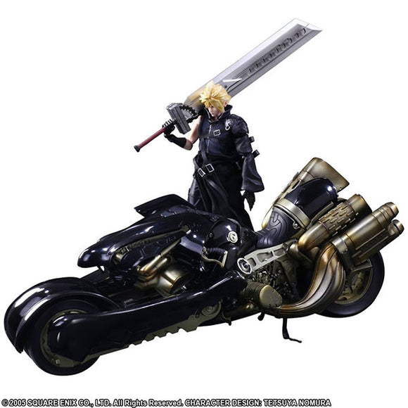 Final Fantasy VII - Cloud Strife & Fenrir Play Arts 10