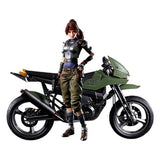 Final Fantasy VII - Jessie & Motorcycle Play Arts Action Figure Set