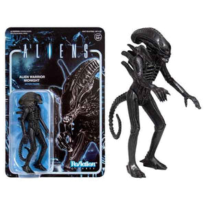 Aliens - Alien Warrior Midnight Black ReAction 3.75" Action Figure