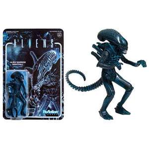 Aliens - Alien Warrior Nightfall Blue ReAction 3.75" Action Figure