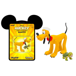 Mickey & Friends - Pluto Canine Patrol Vintage ReAction 3.75" Action Figure