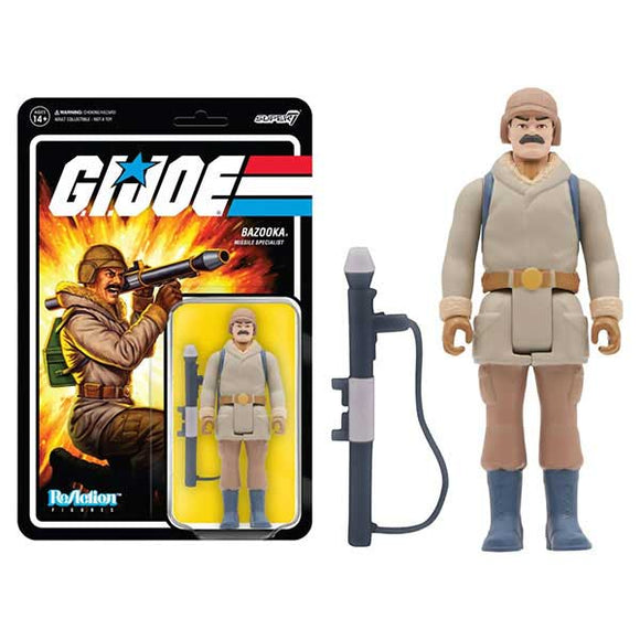 G.I. Joe - Bazooka in Arctic Outfit ReAction 3.75