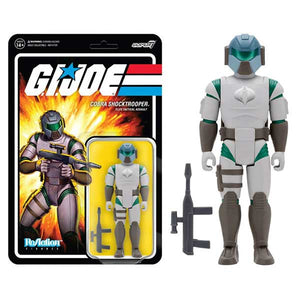 G.I. Joe - Cobra Shocktrooper Green ReAction 3.75" Action Figure