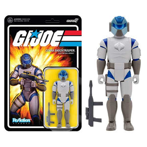 G.I. Joe - Cobra Shocktrooper Blue ReAction 3.75" Action Figure