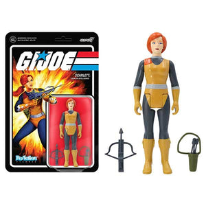 G.I. Joe - Scarlett ReAction 3.75" Action Figure