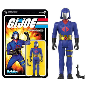 G.I. Joe - Cobra Commander (Toy Colors) ReAction 3.75" Action Figure