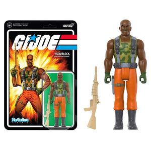 G.I. Joe - Roadblock ReAction 3.75" Action Figure