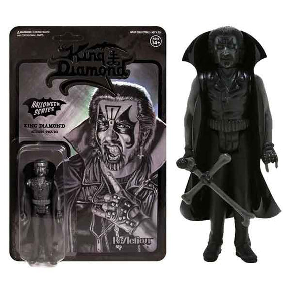 King Diamond - King Diamond None More Black Series ReAction 3.75