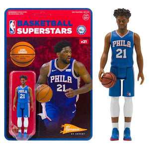 NBA: Philadelphia 76ers - Joel Embiid Supersports ReAction 3.75" Action Figure