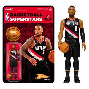 NBA: Portland Trail Blazers - Damian Lillard Supersports ReAction 3.75" Action Figure