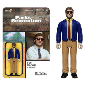 Parks and Recreation - Andy Dwyer as Burt Macklin ReAction 3.75" Action Figure