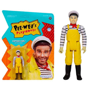 Pee-Wee's Playhouse - Captain Carl ReAction 3.75" Action Figure